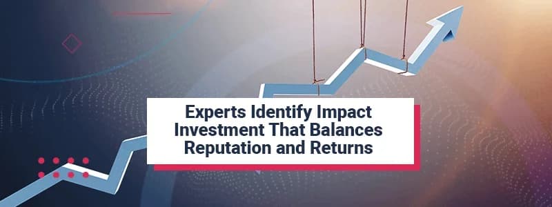 Experts Identify Impact Investment That Balances Reputation and Returns