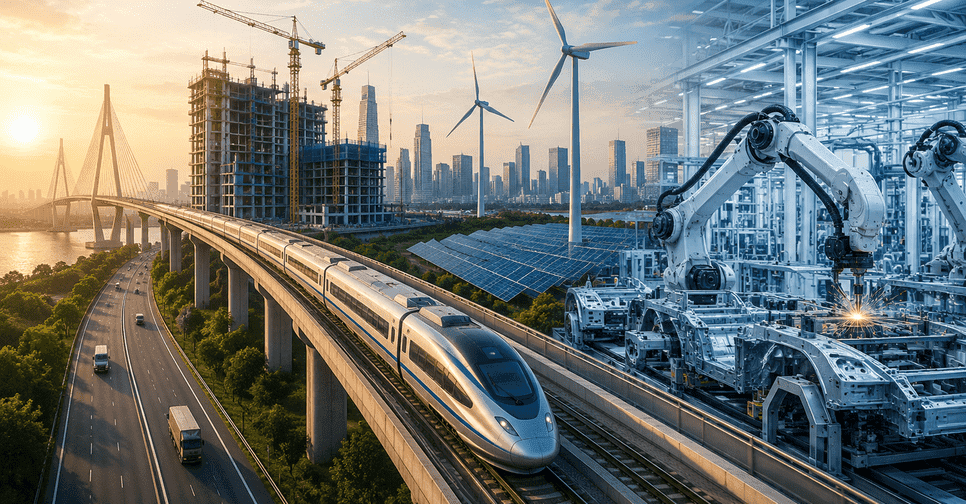 The Foundations of Growth: Infrastructure and Advanced Manufacturing in the New Economy